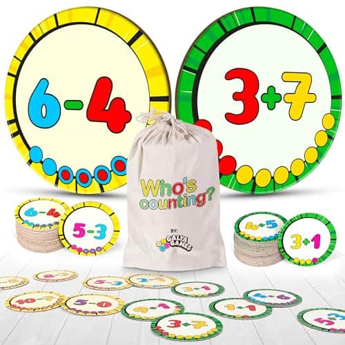 Juego de Aprendizaje Activo ¿Quién Cuenta?: 81 Tarjetas de