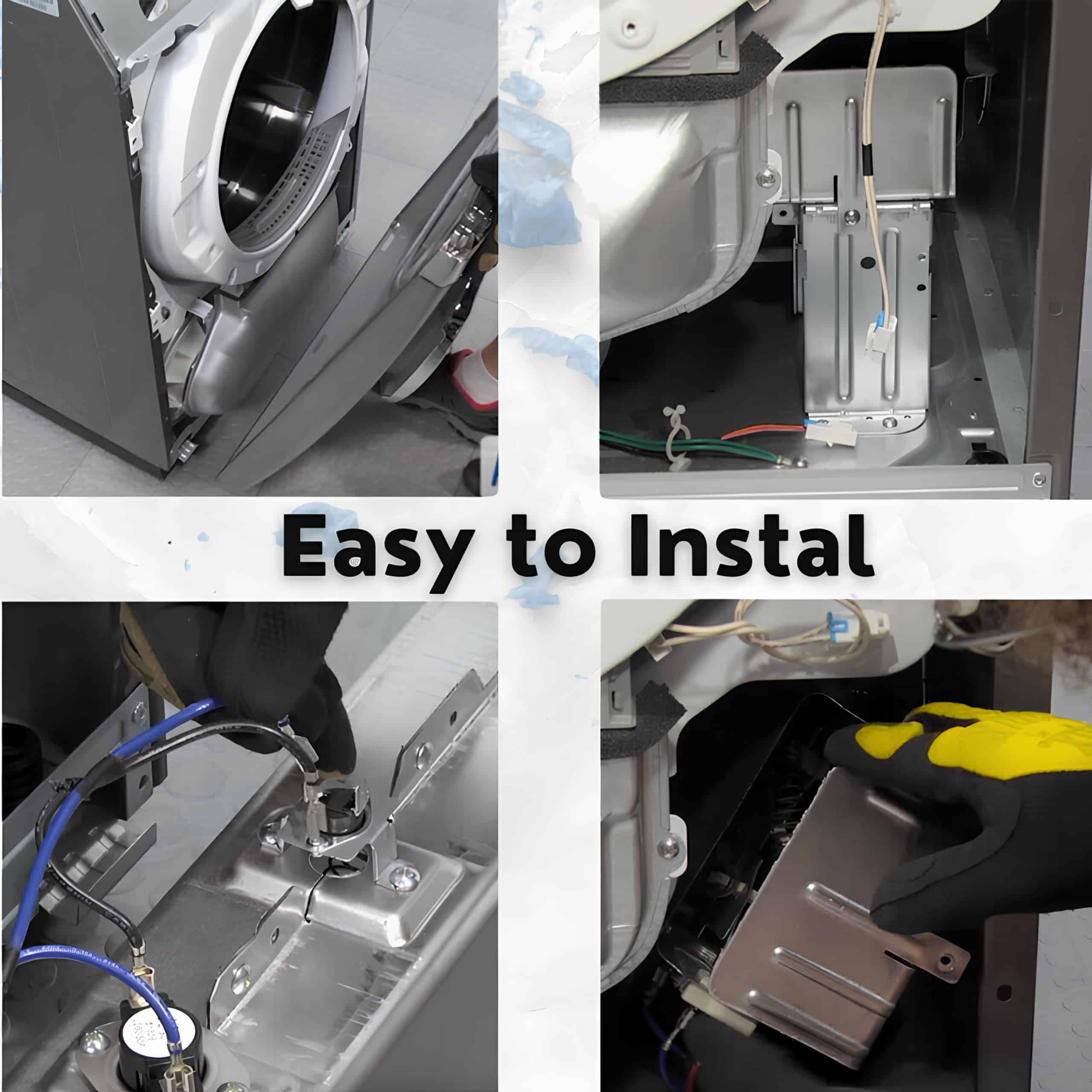 Conjunto de elemento calefactor para secadora de reemplazo - Imagen 6