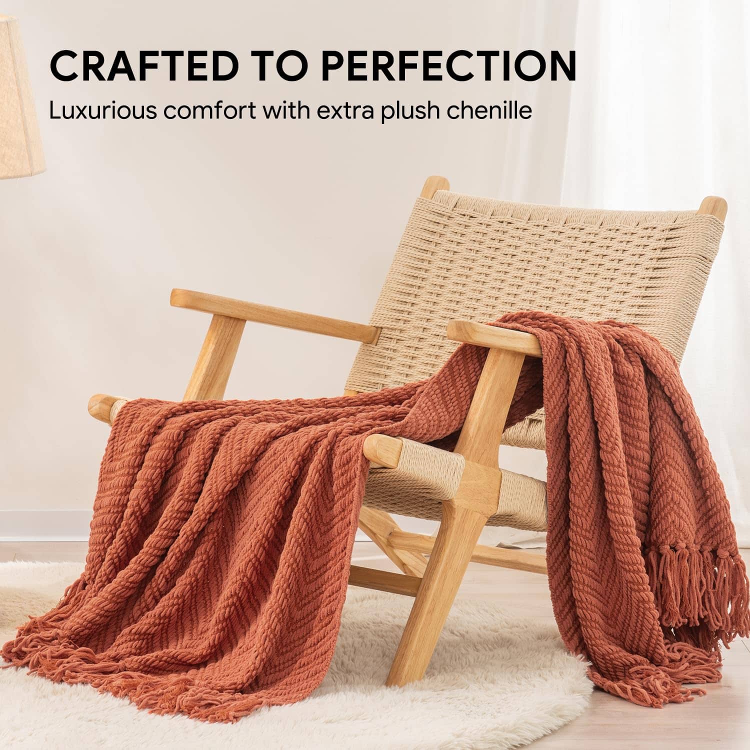 Manta de Chenilla Tejida RECYCO, Mantas de Tejido - Imagen 4