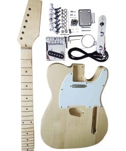 Kit de guitarra eléctrica DIY 6 cuerdas para diestros con