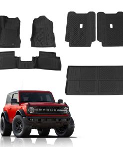 Tapetes para piso Rongtaod compatibles con Ford Bronco 2