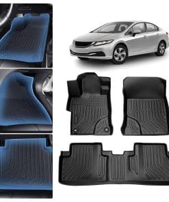 Tapetes Sunsdrew para Honda Civic 2012 2013 2014 2015 Todo