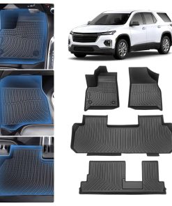 Tapetes para Piso Sunsdrew para Chevrolet Chevy Traverse