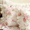 Funda de Almohada estampada con Rosas Country Rose en Rosa