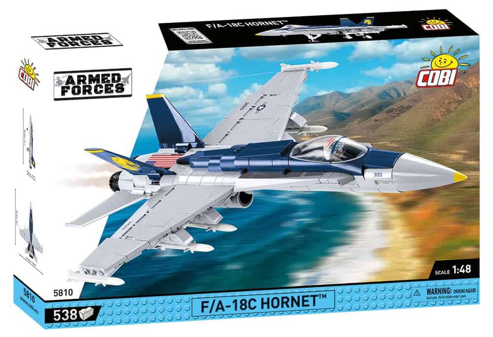 COBI Aviones de Combate F/A-18C Hornet U.S. Plane - Imagen 3