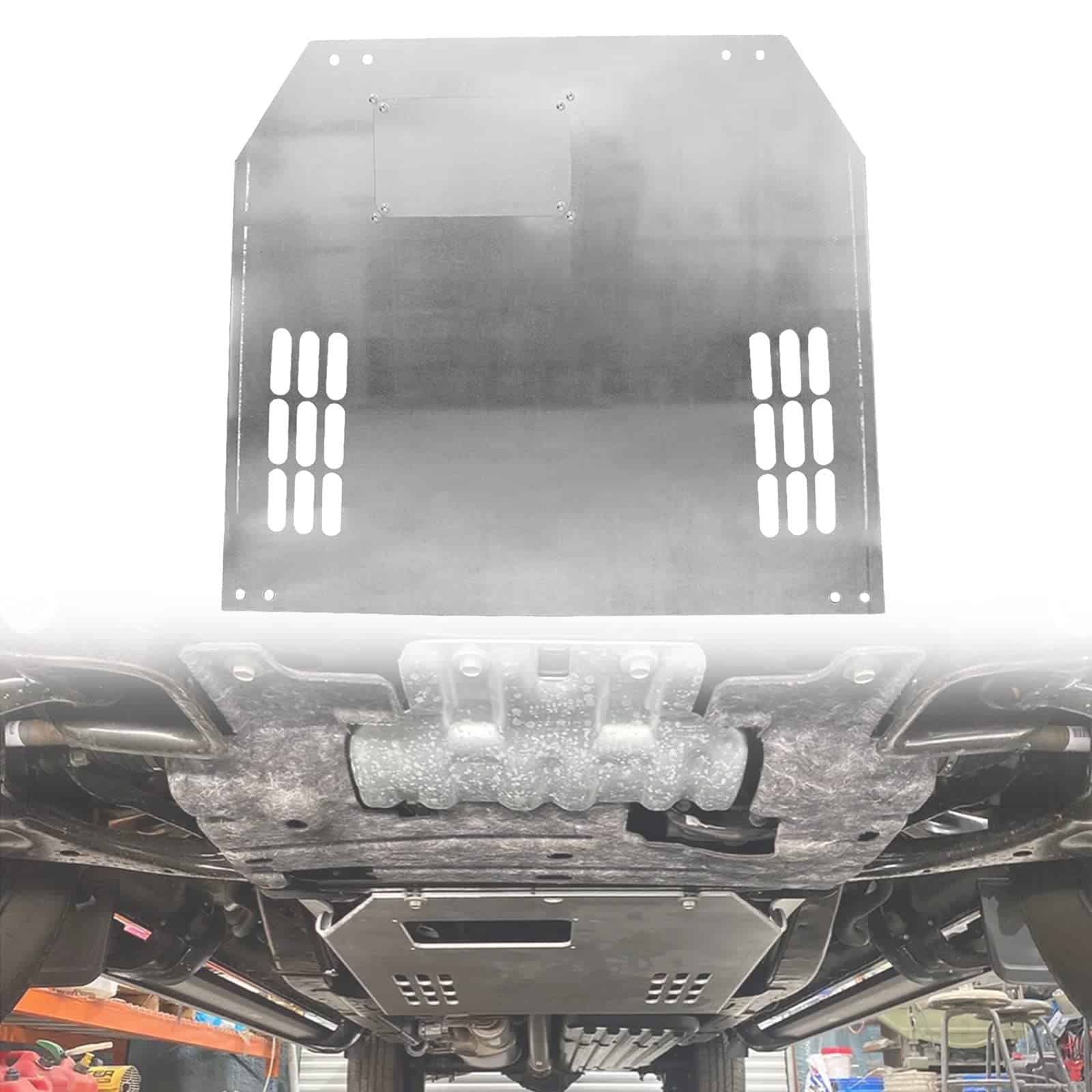 Protección de Convertidor Catalítico para Ford F150 Placa