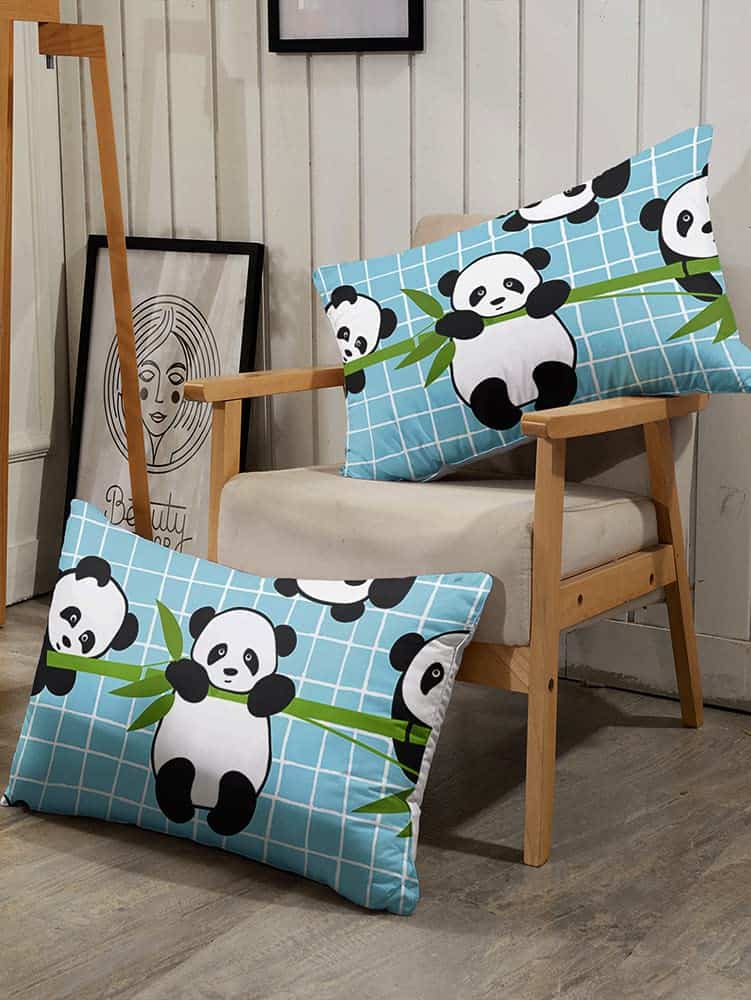 Edredón infantil 3D DYcolor de dibujos animados de panda - Imagen 6