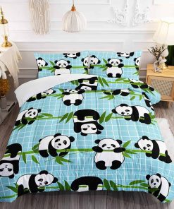 Edredón infantil 3D DYcolor de dibujos animados de panda