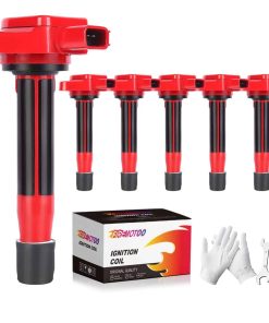 Paquete de 6 bobinas de encendido compatibles con Honda