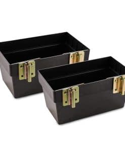 ENJ 2 Pack E-Track Cesta de Almacenamiento, Caja de E-Track