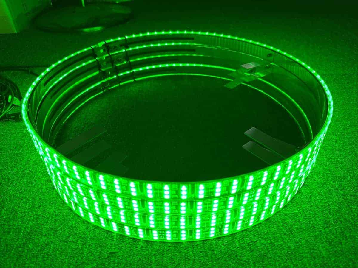 Luces de aro de rueda Sando Tech Triple Row 17.5'' de Color - Imagen 8