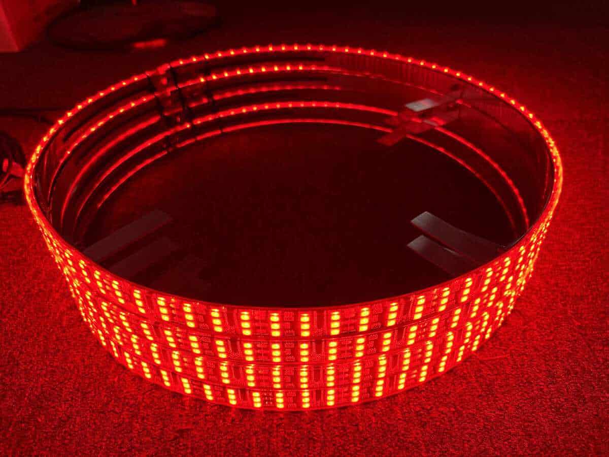 Kit de Luces de Anillo de Rueda LED Triple Fila RGB 15.5'' - Imagen 9
