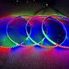 Kit de Luces de Anillo de Rueda LED Triple Fila RGB 15.5''