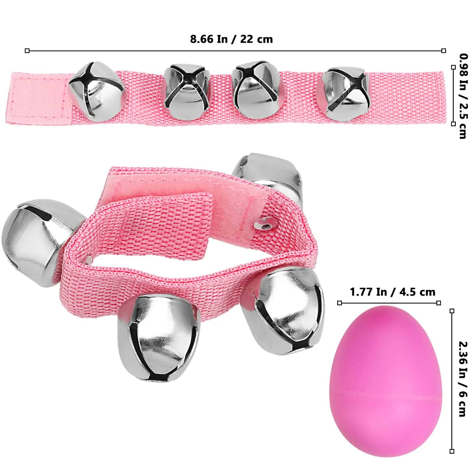 MUKLEI 30 Paquetes Instrumentos Musicales Shaker, 15 - Imagen 3