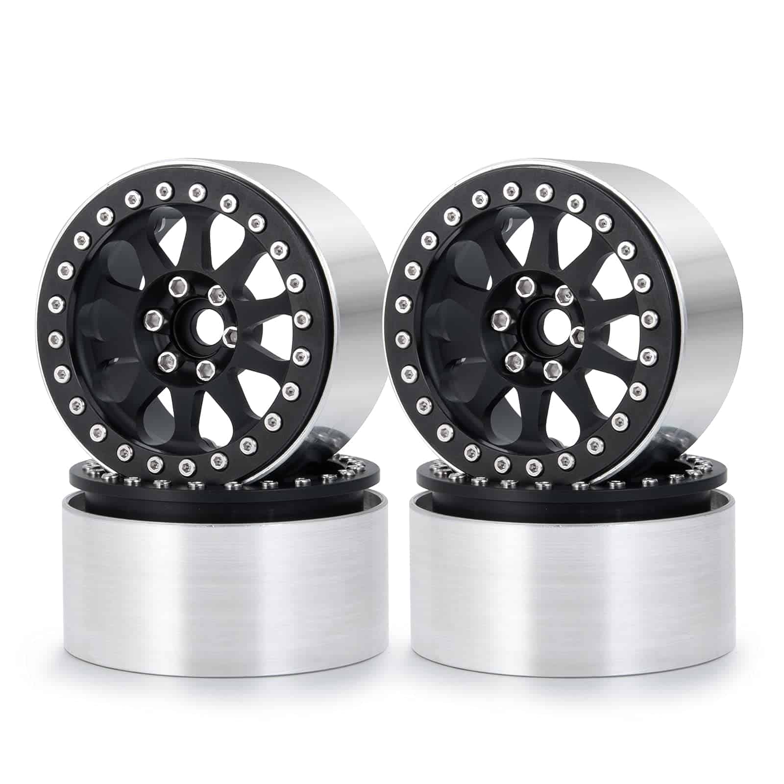 Rim de Rueda SWX de 2.2 pulgadas 4 piezas Cubo de Rueda