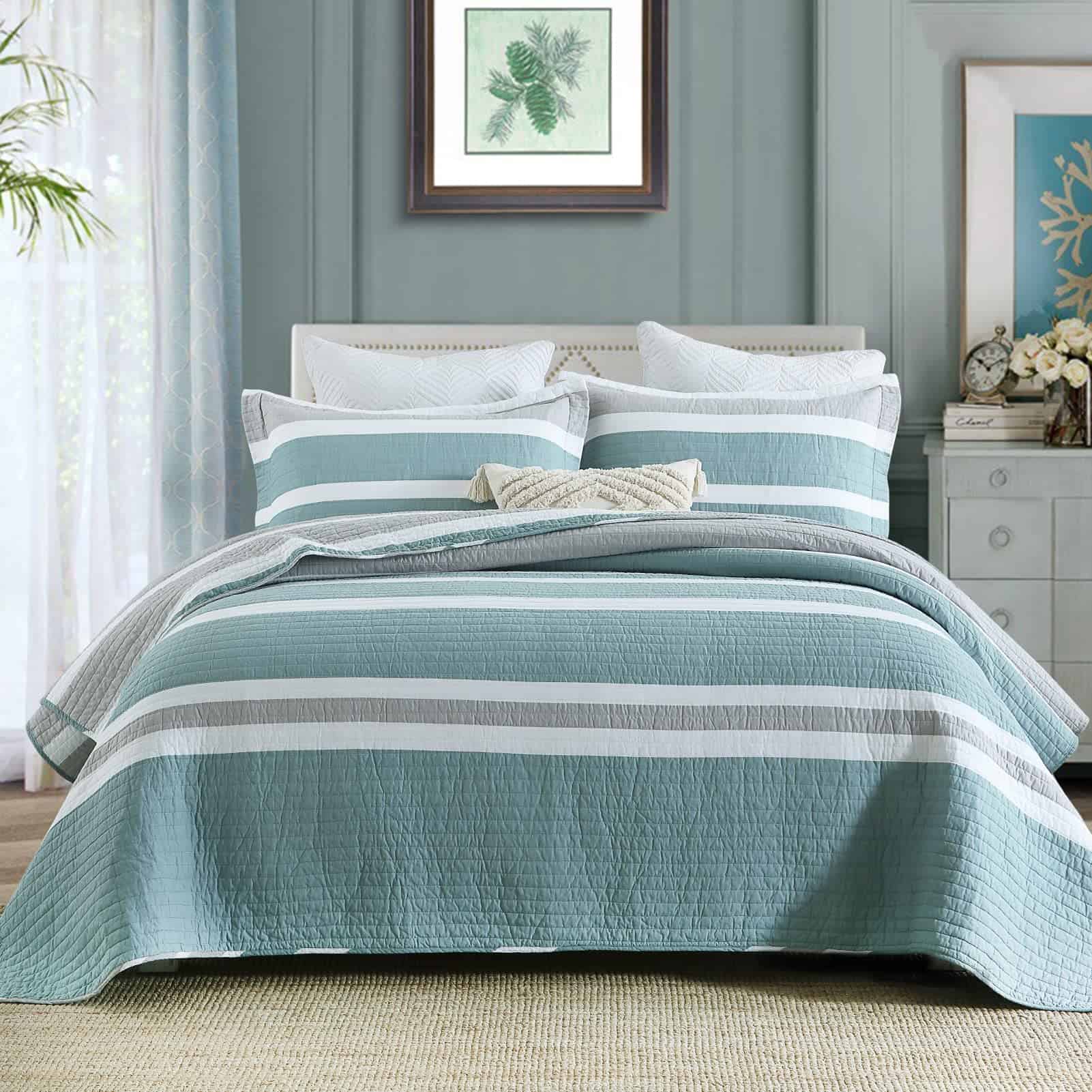 Colcha King Size Finlonte 100% Algodón, Colcha King Size