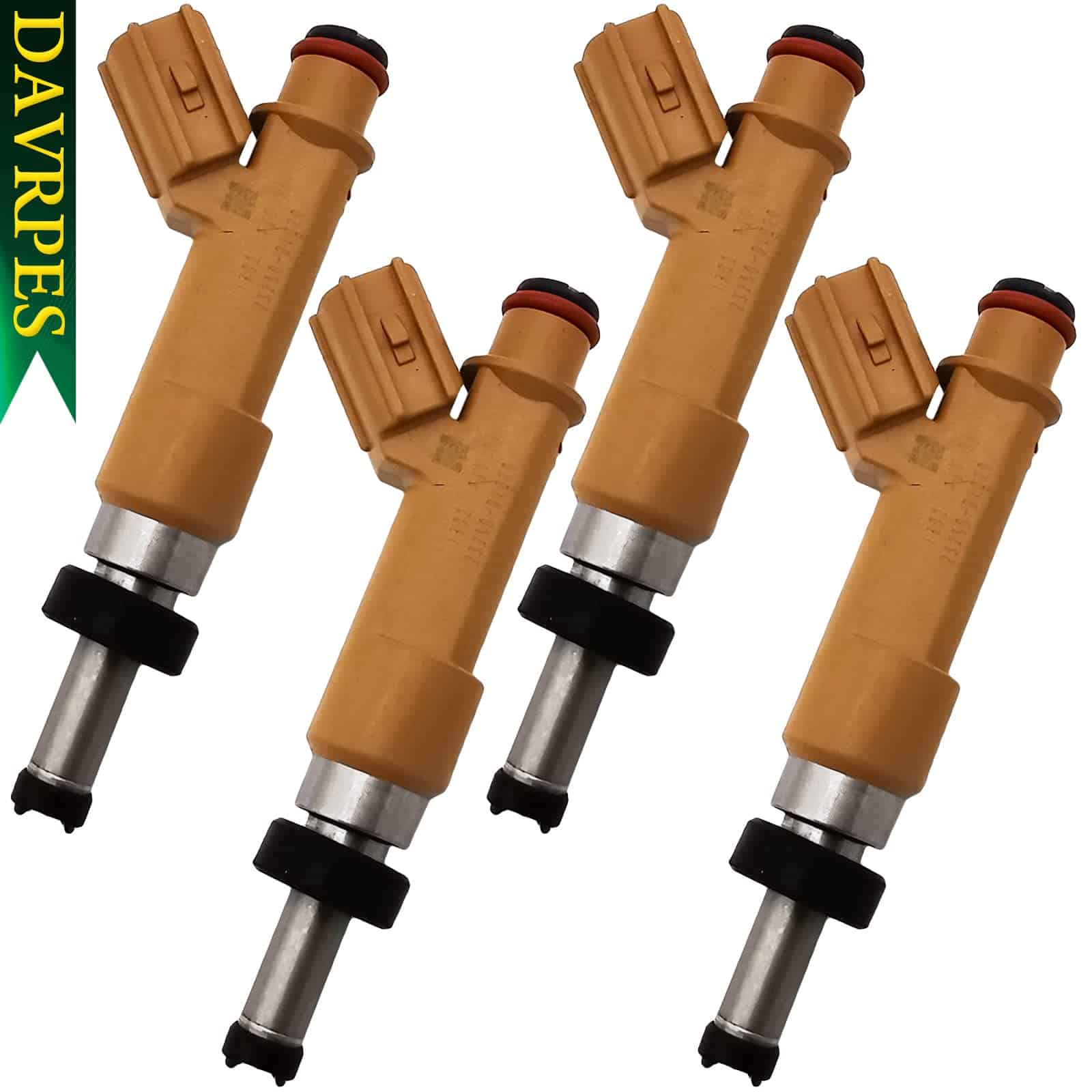 DAVRPES 4PCS FJ783 23209-79155 Inyector de Combustible