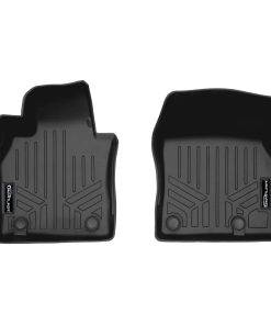 Juego de almohadillas de piso negras a medida para la