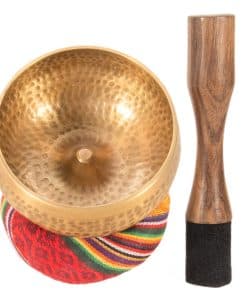 Set de Cuenco Tibetano Lingam de Karma Crafter - Cuenco