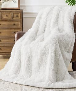 Manta Ponderada de Piel Falsa para Adultos (20 lbs, 60� x