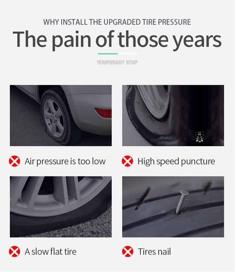 Sistema de Monitoreo de Presión de Neumáticos TPMS Forten - Imagen 6