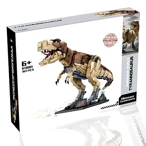 Set de Construcción de Dinosaurio Mundo Tiranosaurio Rex - Imagen 8