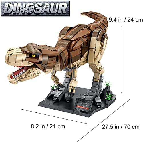Set de Construcción de Dinosaurio Mundo Tiranosaurio Rex - Imagen 6