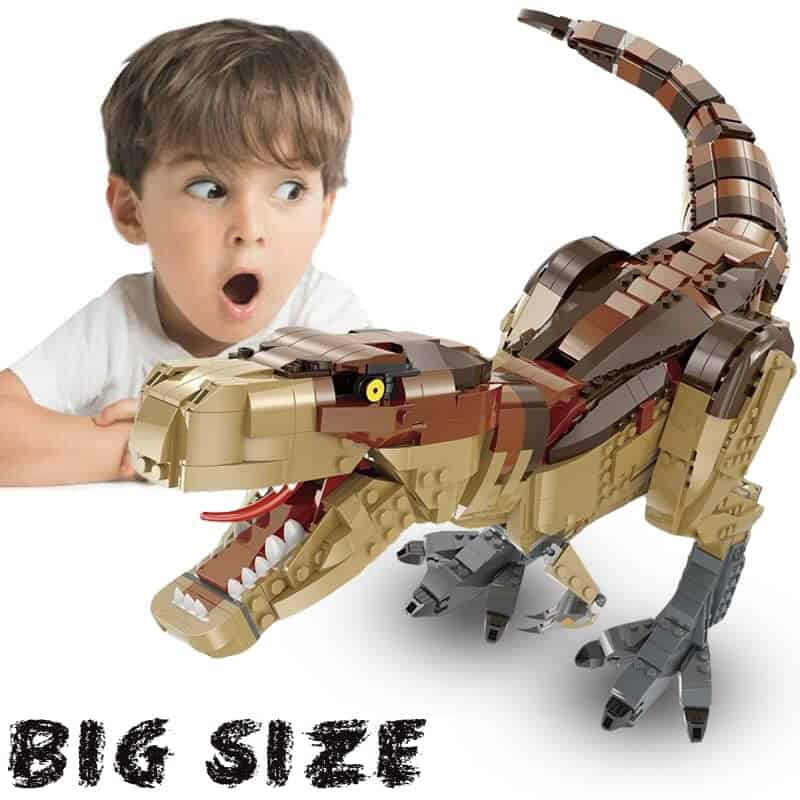 Set de Construcción de Dinosaurio Mundo Tiranosaurio Rex - Imagen 7