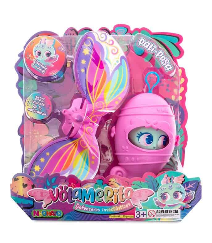 Muñeco Flynerlie Volamerito Pati Posa Verde Neón Edición - Imagen 3