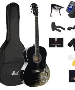 Guitarra Acústica WINZZ AF227A de Concierto de 39 Pulgadas