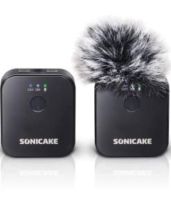 Micrófono Lavalier Inalámbrico SONICAKE 2.4GHz 50M de