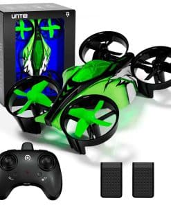 UNTEI 2 En 1 Mini Drones para Niños Control -Verde