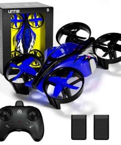 UNTEI 2 En 1 Mini Drones para Niños Control -Azul