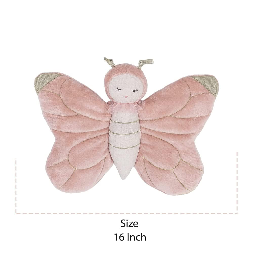 Peluche MON AMI Bettina La Mariposa - 16 Pulgadas Rosa, - Imagen 3