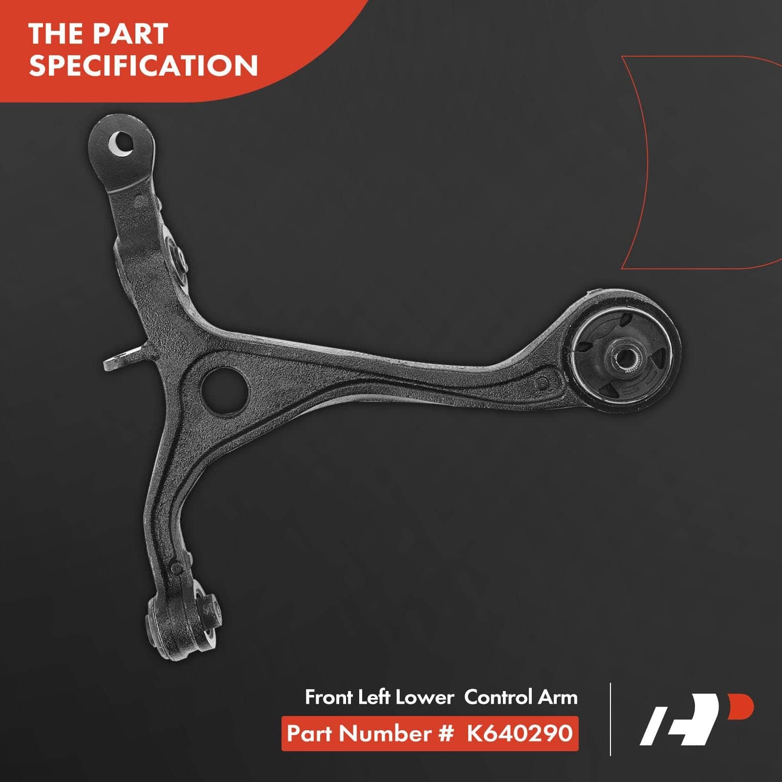 Brazo de Control Inferior Izquierdo A-Premium, con Buje, - Imagen 10