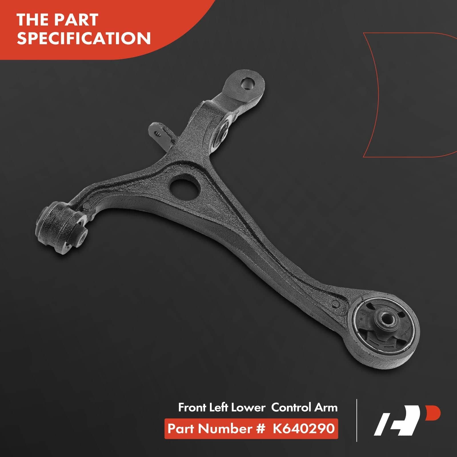 Brazo de Control Inferior Izquierdo A-Premium, con Buje, - Imagen 4