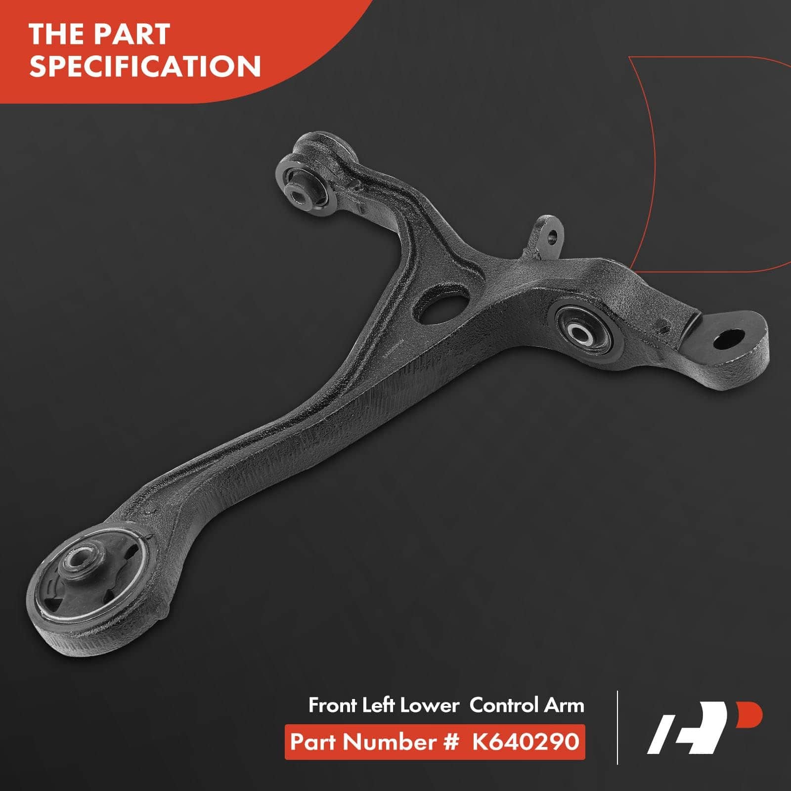 Brazo de Control Inferior Izquierdo A-Premium, con Buje, - Imagen 6