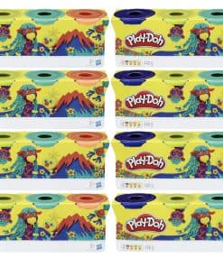 Pack de 32 colores salvajes de Play-Doh, compuesto de