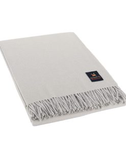 Manta de lana de alpaca 100% para bebé ligera con diseño de