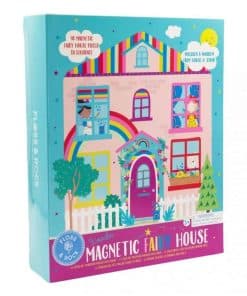 Casa de Hadas Magnética Arcoíris de Floss & Rock para