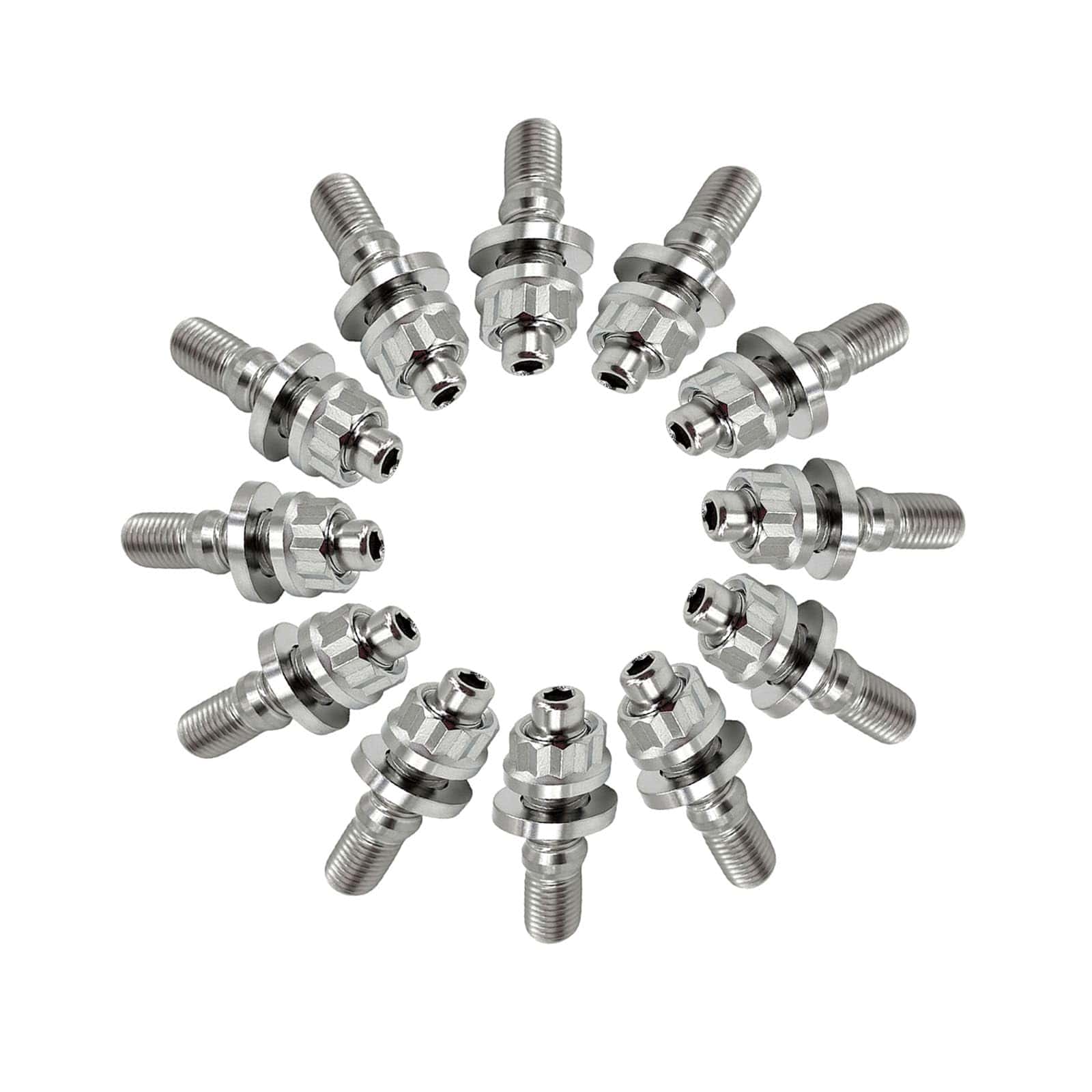 Kit de Perno de Colector de Escape de Titanio