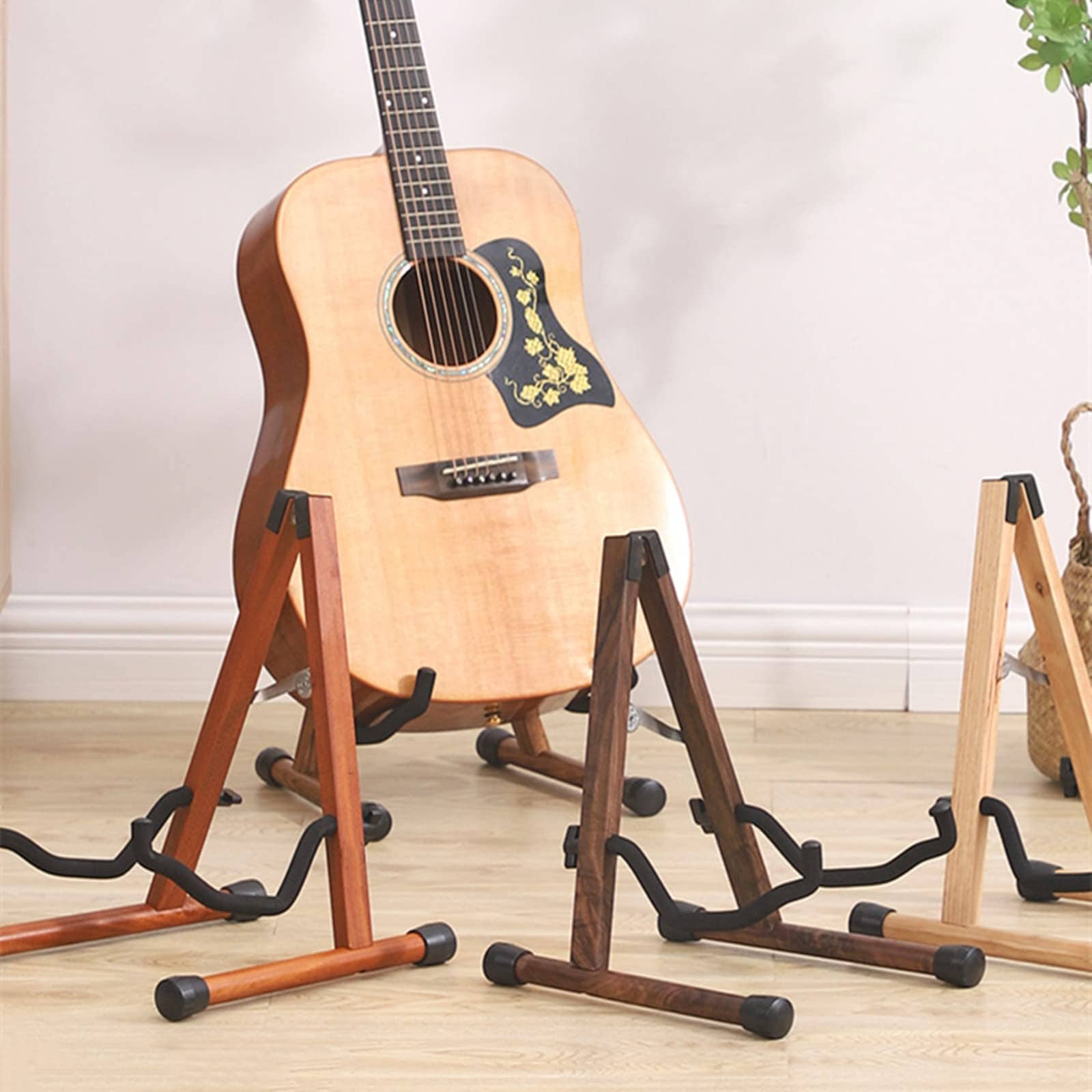 Soporte de Guitarra de Madera Koldot Old Walnut Soporte de - Imagen 6