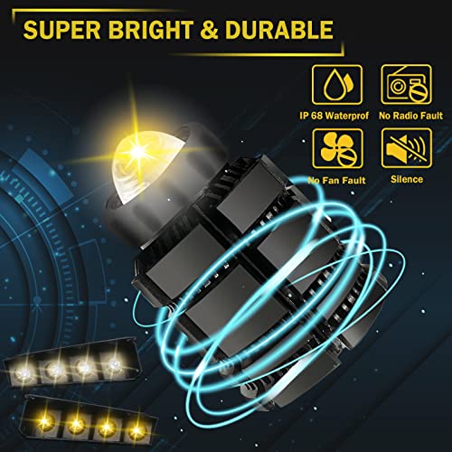 ANMOSVO para Ford Bronco Luces de Niebla para Defensa - Imagen 5