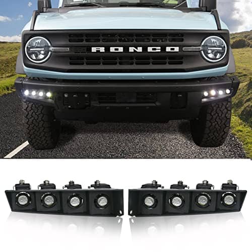 ANMOSVO para Ford Bronco Luces de Niebla para Defensa
