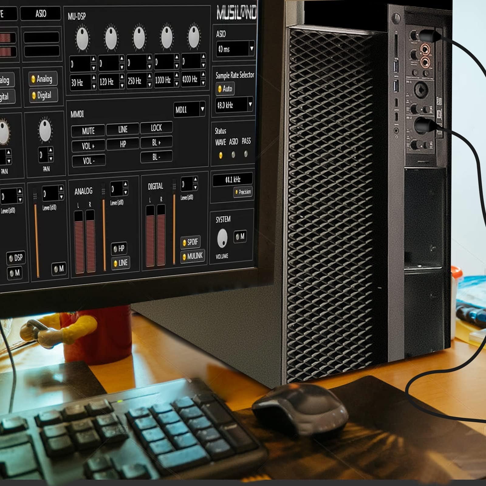 Interfaz de Audio para PC Grabacion de Computadora - Imagen 5