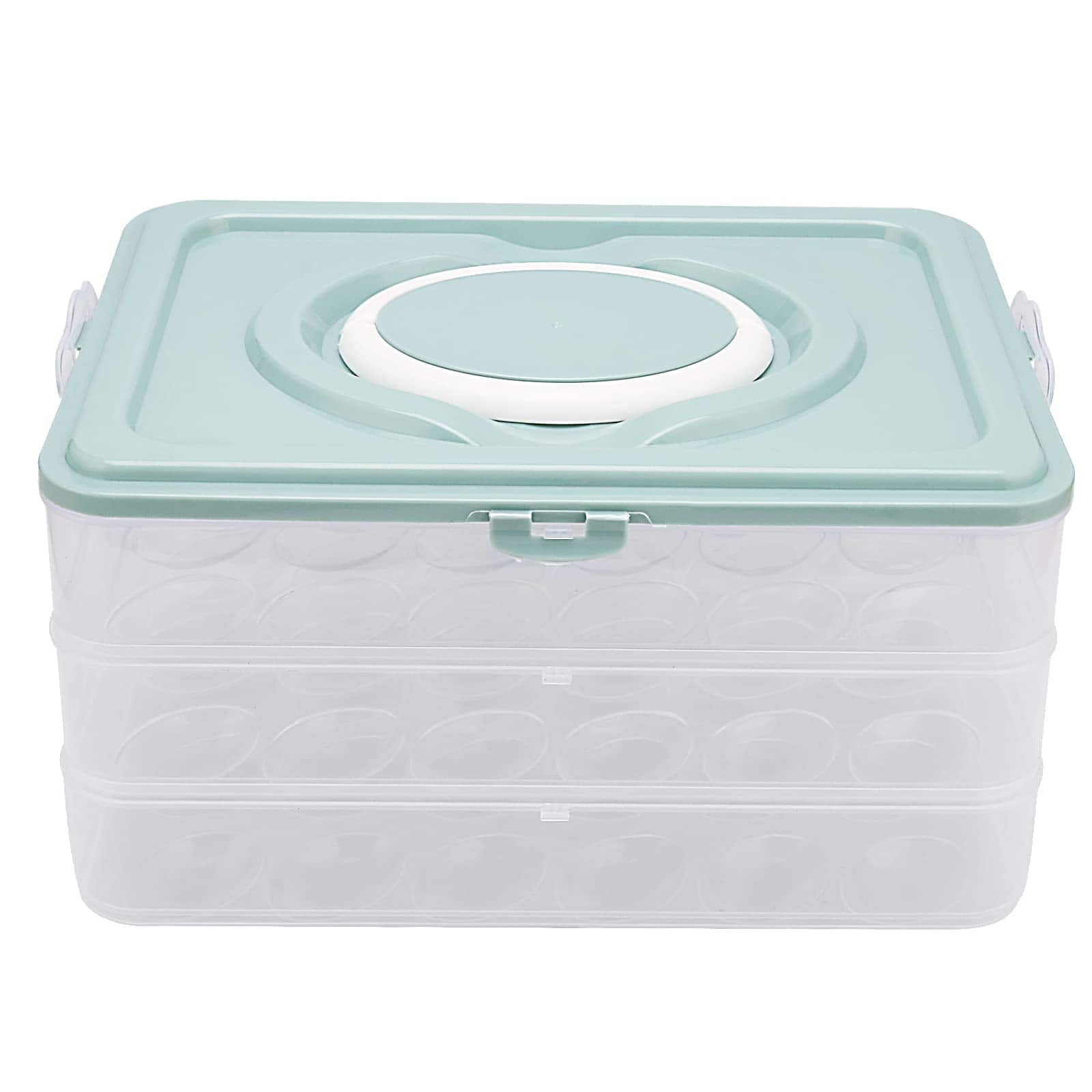 Transportador de Huevos Rellenos de 3 Niveles SINJEUN, - Imagen 4