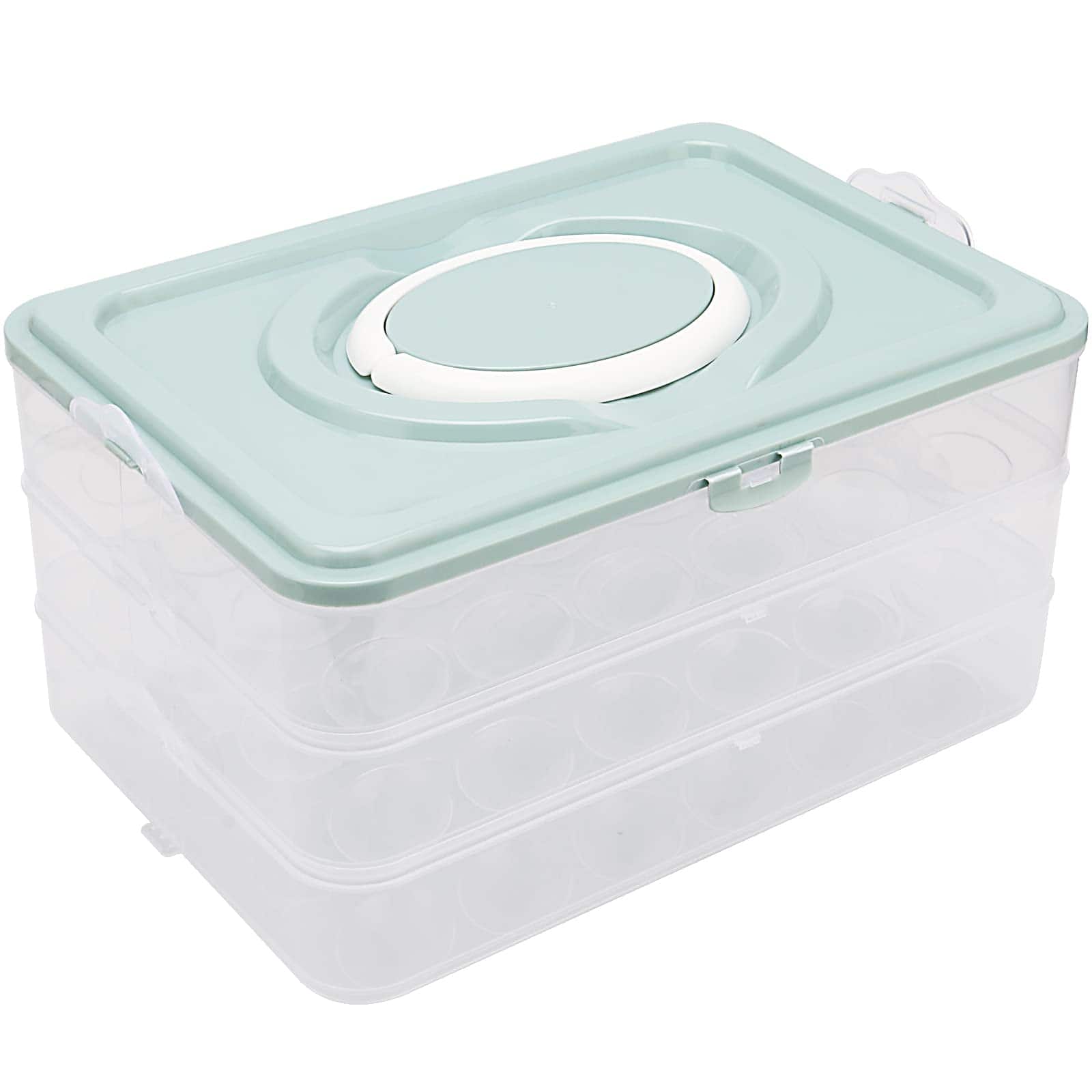 Transportador de Huevos Rellenos de 3 Niveles SINJEUN,