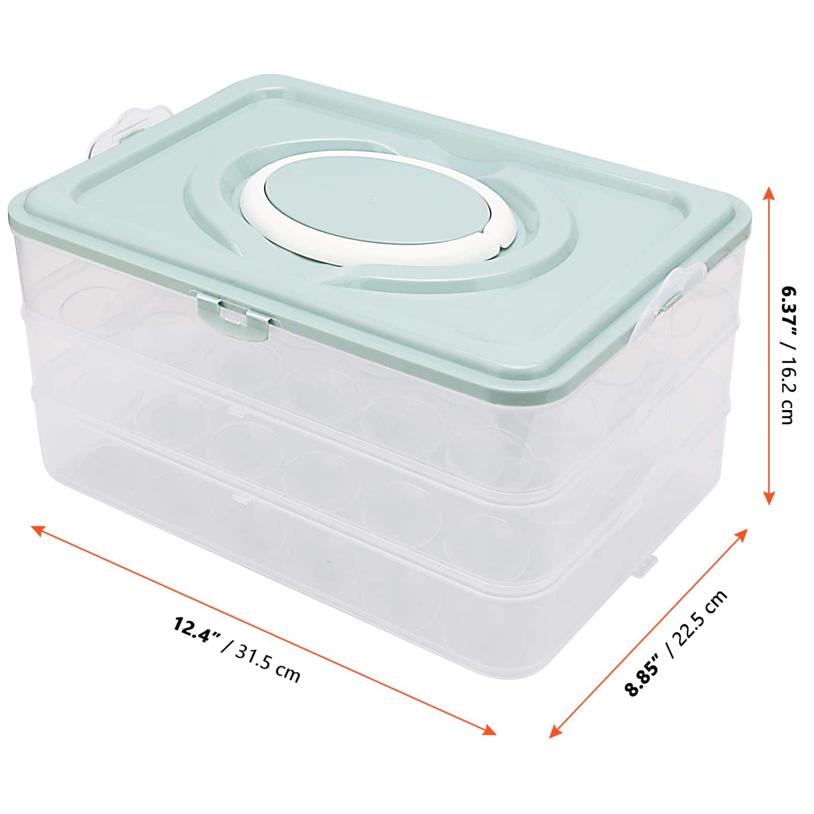 Transportador de Huevos Rellenos de 3 Niveles SINJEUN, - Imagen 3