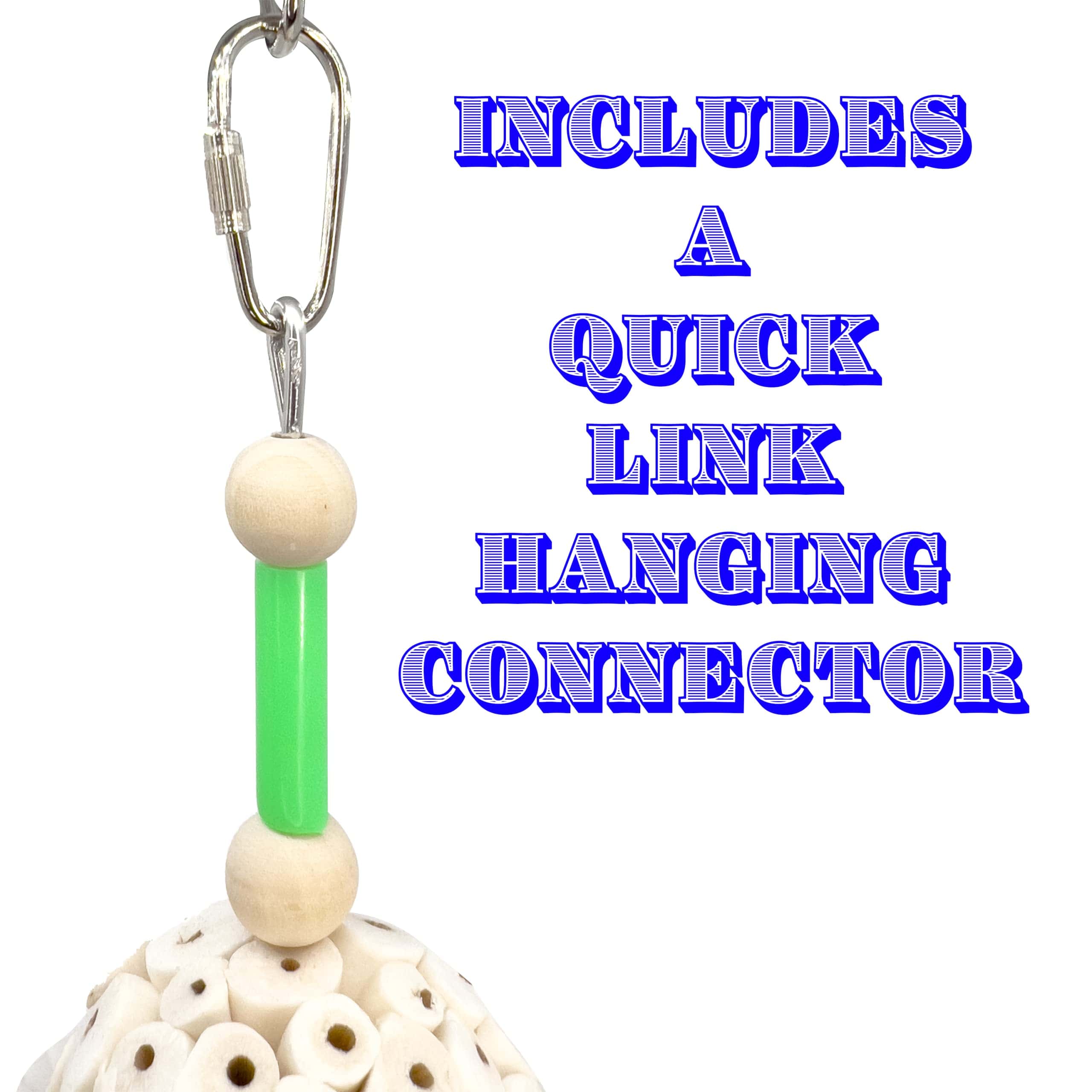 Juguetes para Pájaros Mandarín de M&M 1567 Triple Tutu Chew - Imagen 4