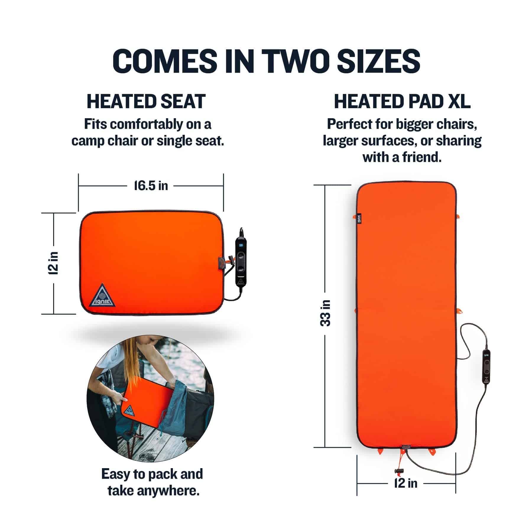 Almohadilla Calefactada Ignik Backside de 12 Voltios, - Imagen 7